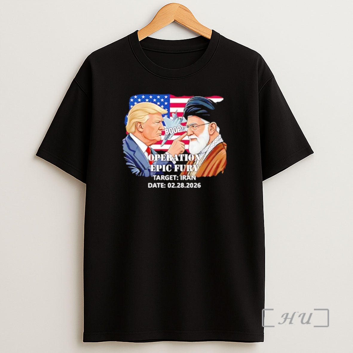 Officials Trump And Ali Khamenei Operation Epic Fury Target Iran Date 02 28 2026 Shirt Sweatshirt Tee 1