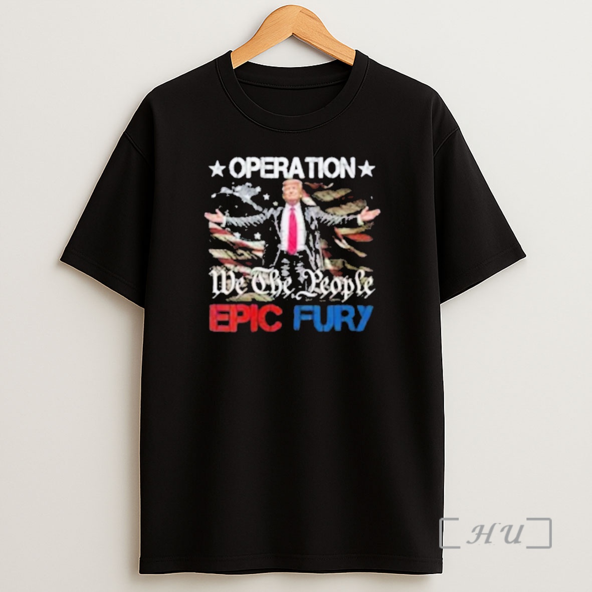Officials Trump Operation Epic Fury We The People American Flag Shirt Sweatshirt Tee