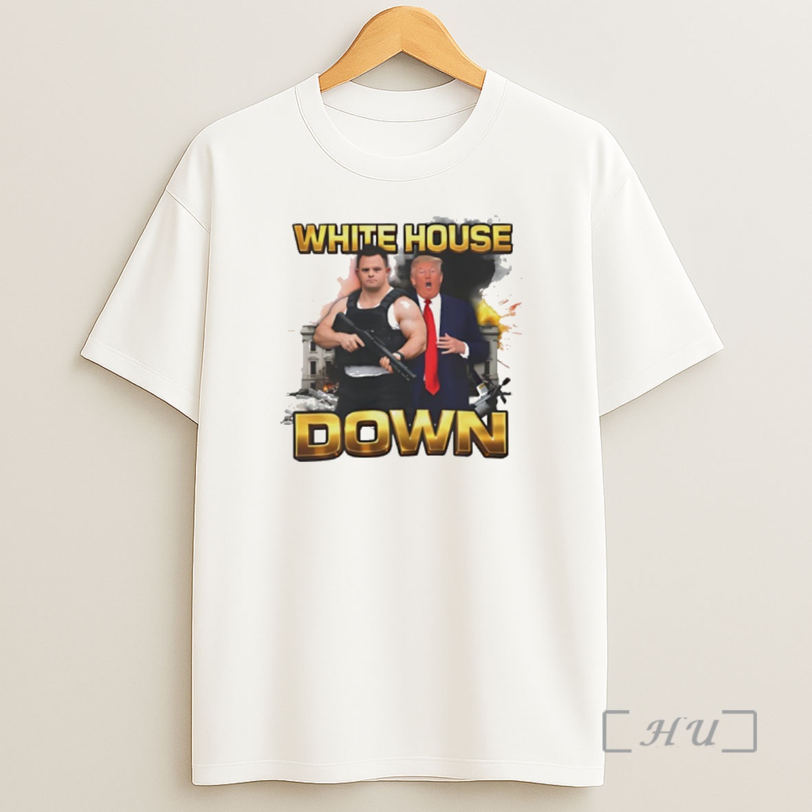 Officials Trump White House Down Meme Shirt Sweatshirt Tee