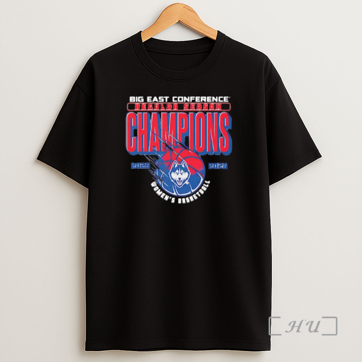 Officials Uconn Womens Basketball Big East Regular Season Champions 2025 26 Shirt Sweatshirt Tee