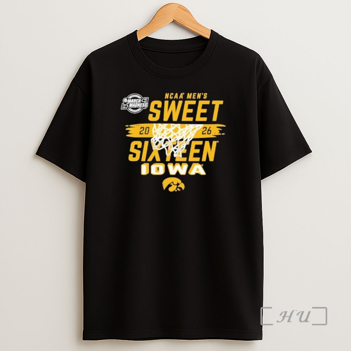 Officials University Of Iowa Mens Basketball Sweet Sixteen Bound Shirt Sweatshirt Tee