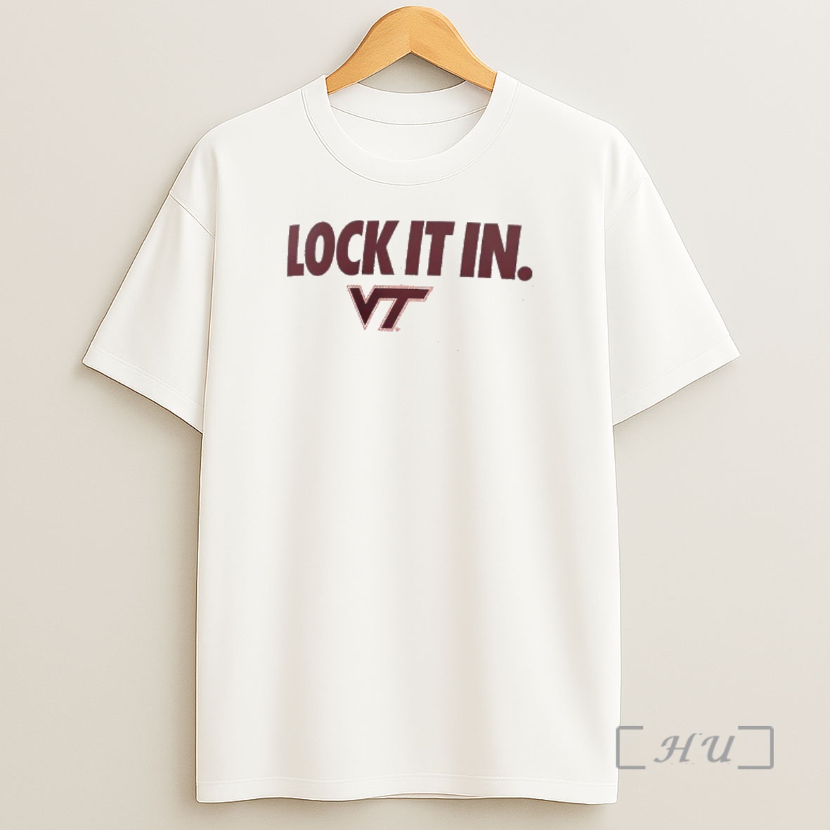 Officials Virginia Tech Hokies Lock It In Hat Men Hat Shirt Sweatshirt Tee
