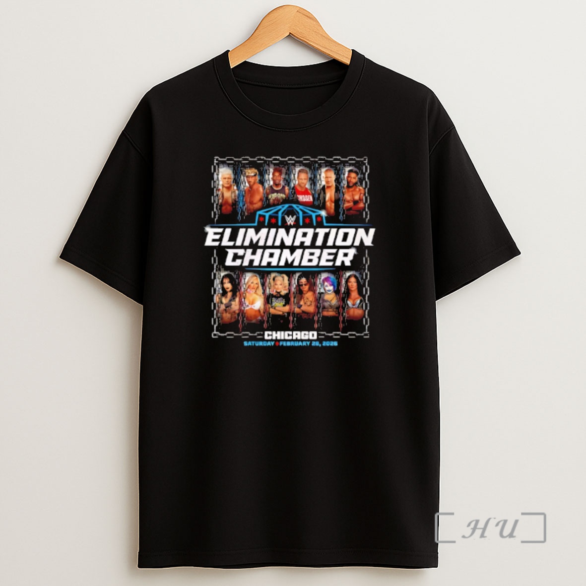 Officials Wwe 2026 Elimination Chamber Event Shirt Sweatshirt Tee
