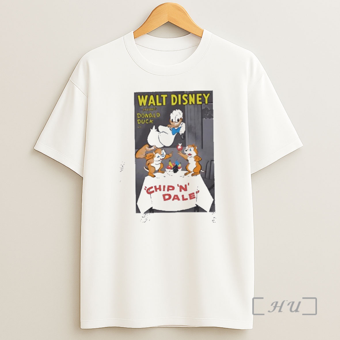 Officials Walt Disney Donald Duck And Chip N Dale Shirt Sweatshirt Tee