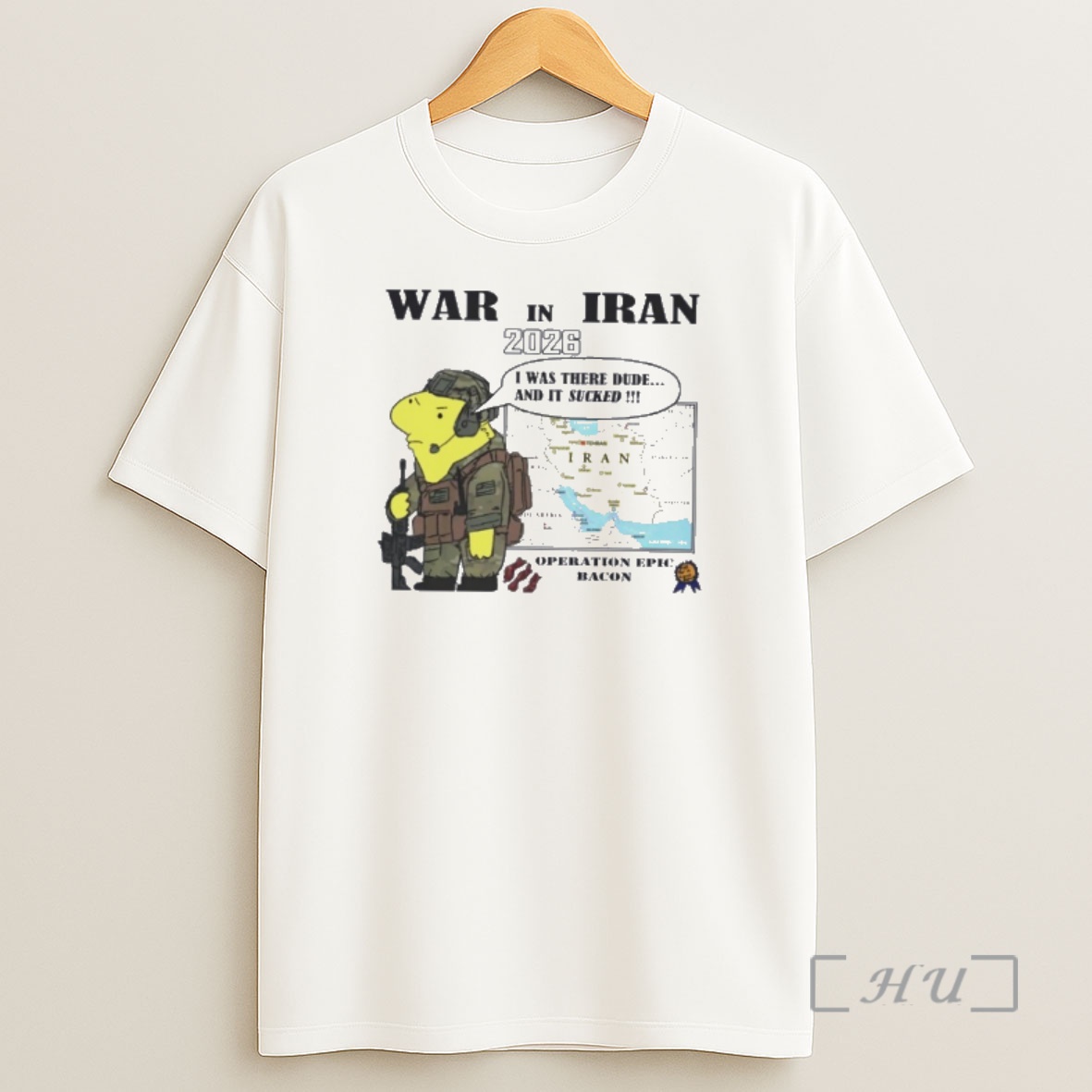 Officials War In Iran 2026 Operation Epic Bacon Shirt Sweatshirt Tee