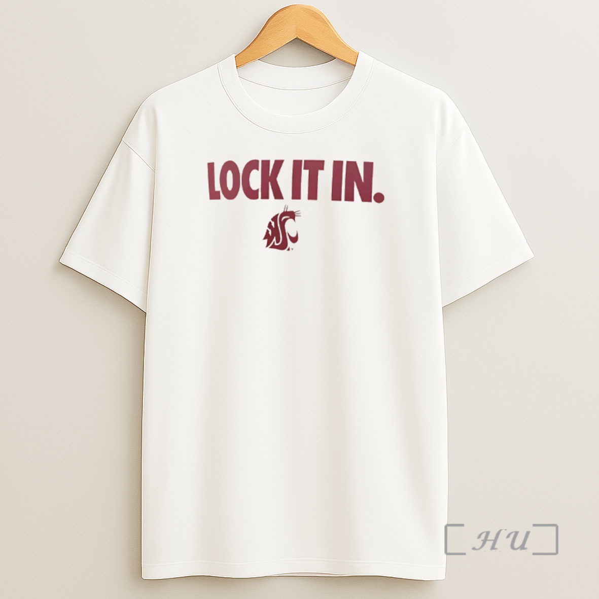 Officials Washington State Cougars Lock It In Logo Shirt Sweatshirt Tee