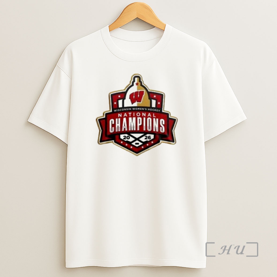 Officials Wisconsin Badgers Ncaa Ice Hockey 2026 National Champions Shirt Sweatshirt Tee