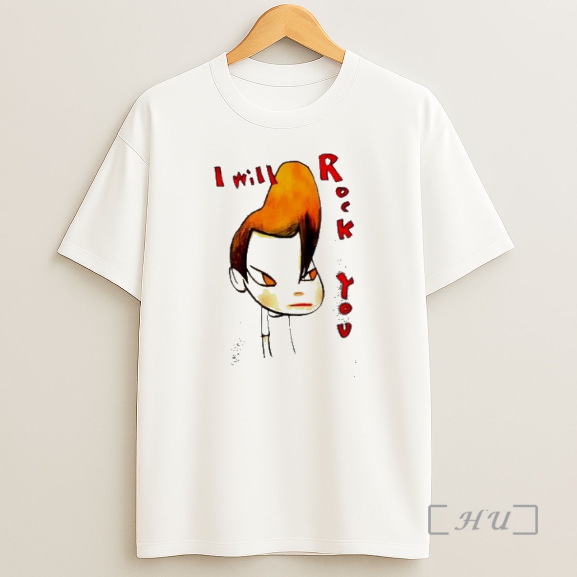 Officials Yoshitomo Nara I Will Rock You Shirt Sweatshirt Tee