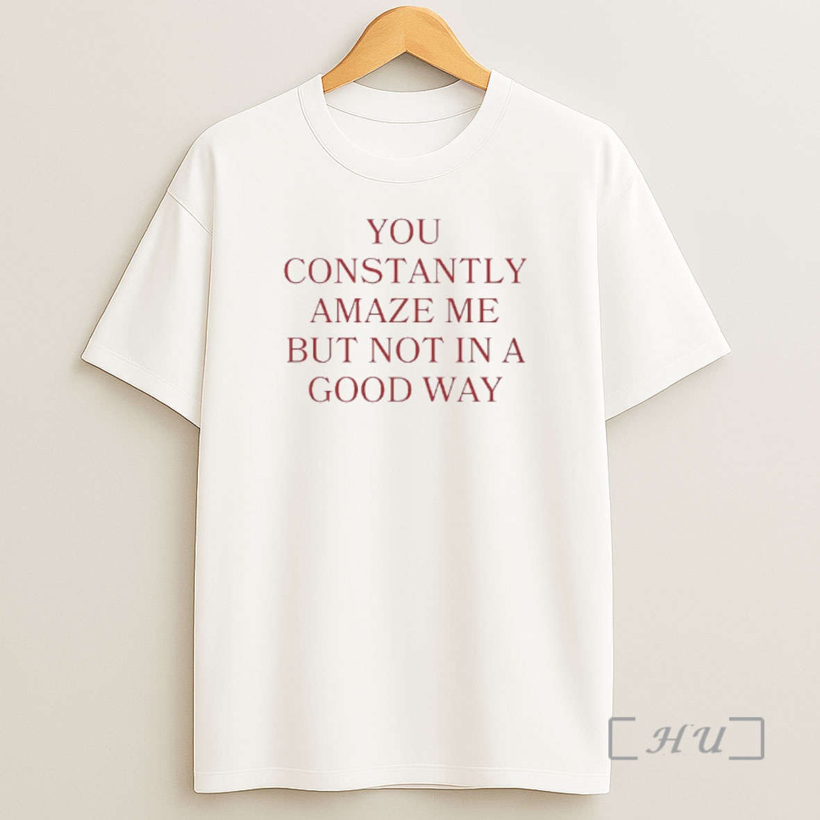Officials You Constantly Amaze Me But Not In A Good Way Red Text Shirt Sweatshirt Tee