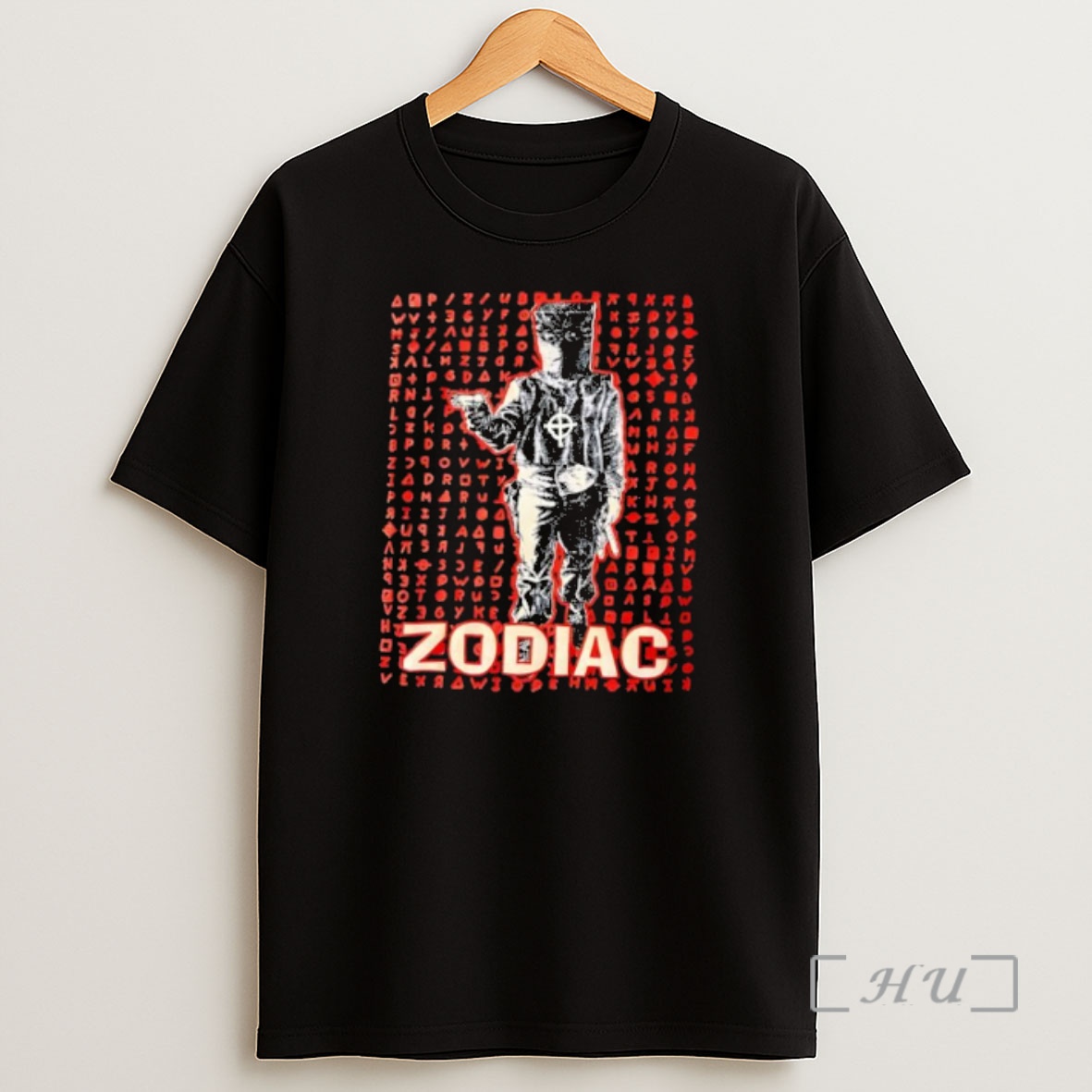 Officials Zodiac Killer Cipher And Masked Figure Graphic Design Shirt Sweatshirt Tee