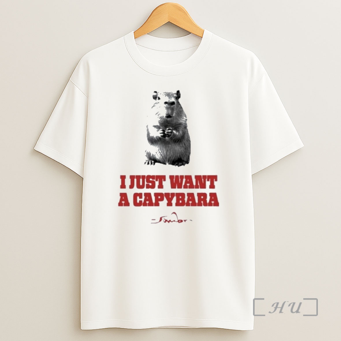 Officials I Just Want A Capybara Shirt Sweatshirt Tee
