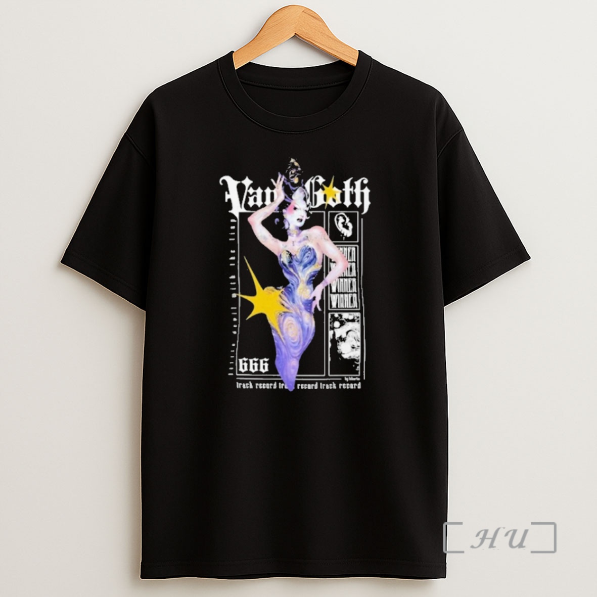 Officials Van Gogh Track Record The Record Track Record Crowned Queen Shirt Sweatshirt Tee