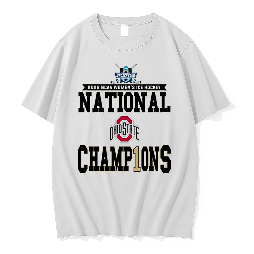Ohio State Buckeyes 2026 Ncaa Womens Ice Hockey National Champions Locker Room Shirts