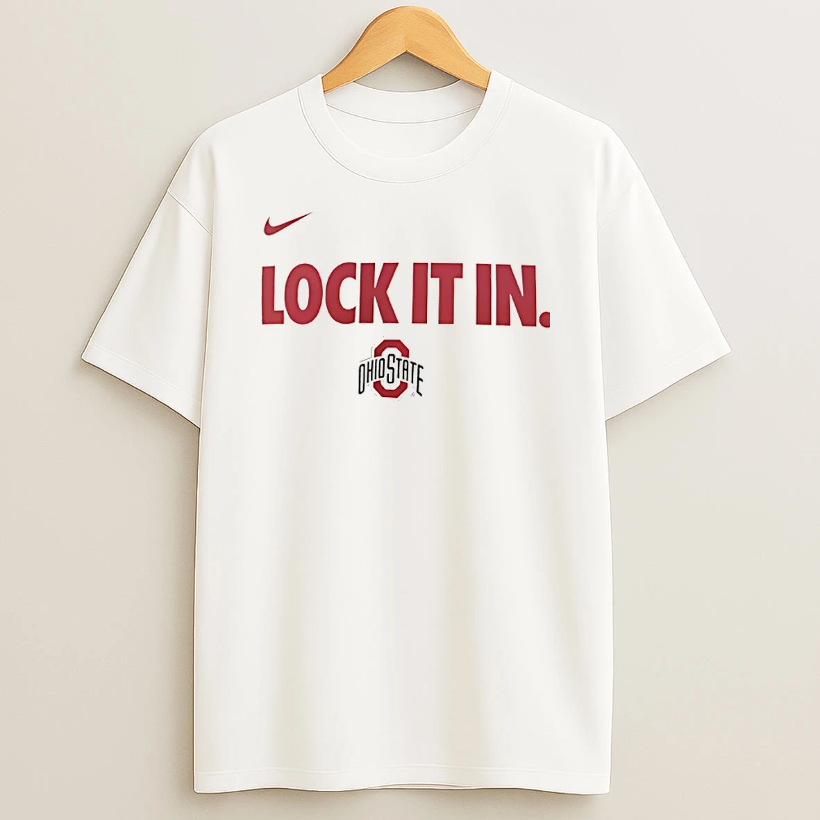 Ohio State Buckeyes Lock It In 2026 On Court Bench Shirts