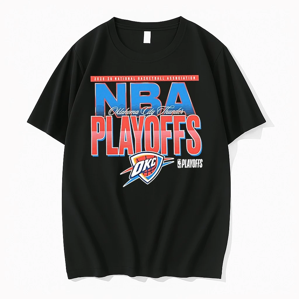 Oklahoma City Thunder 2026 Nba Playoffs Logo Shirts