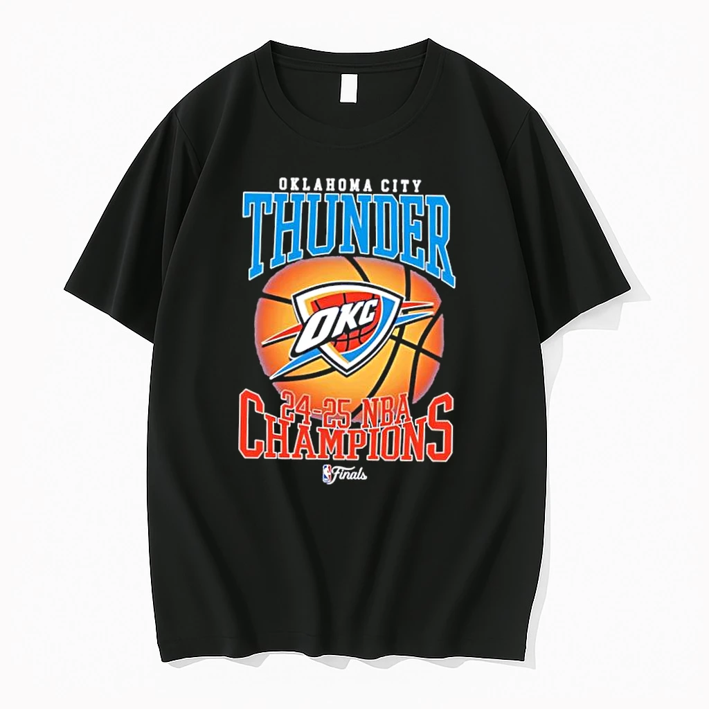 Oklahoma City Thunder 24 25 Nba Champions Finals Basketball Shirts
