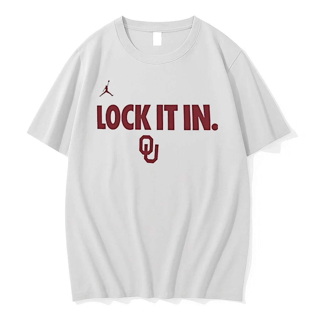 Oklahoma Sooners Lock It In 2026 On Court Bench Shirts