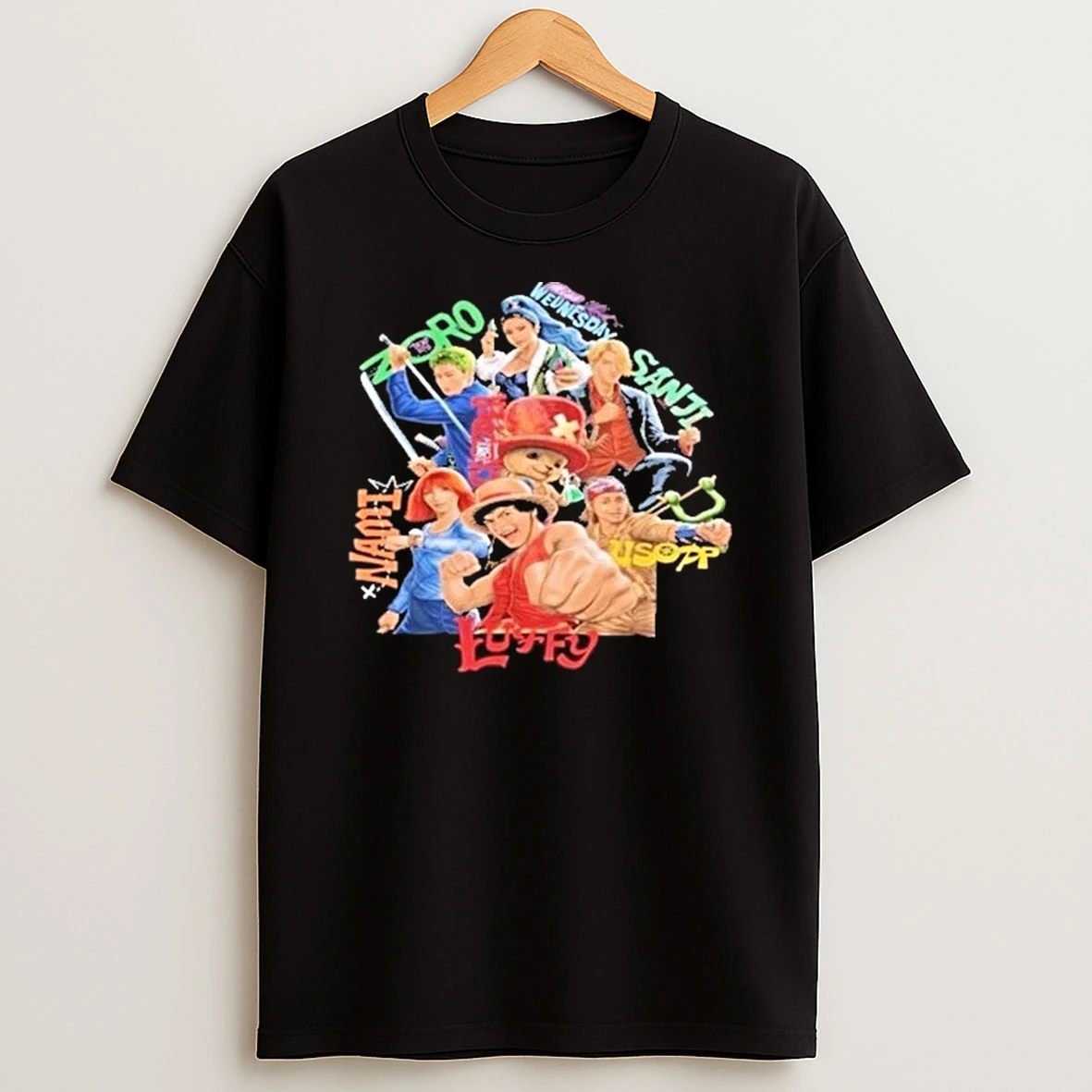 One Piece Live Action Group Tour 2026 Shirts