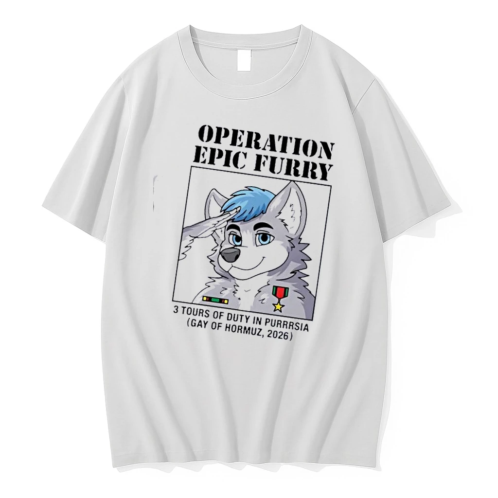Operation Epic Furry 3 Tours Of Duty In Purrrsia Gay Of Hormuz 2026 Shirts