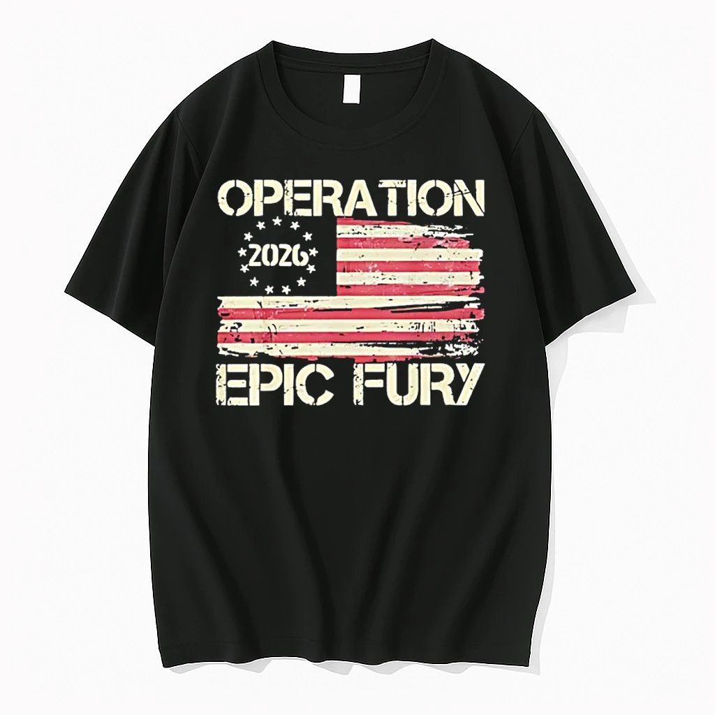 Operation Epic Fury 2026 American Flag Shirts