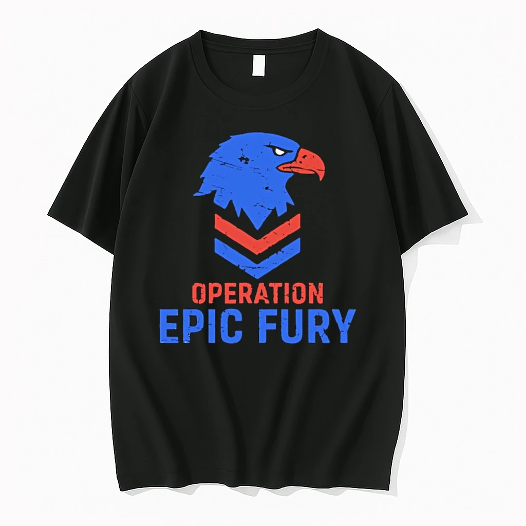 Operation Epic Fury American Eagle Patriotic Shirts