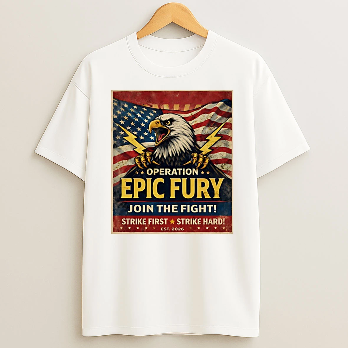 Operation Epic Fury Join The Fight Est 2026 Usa Patriotic Shirts