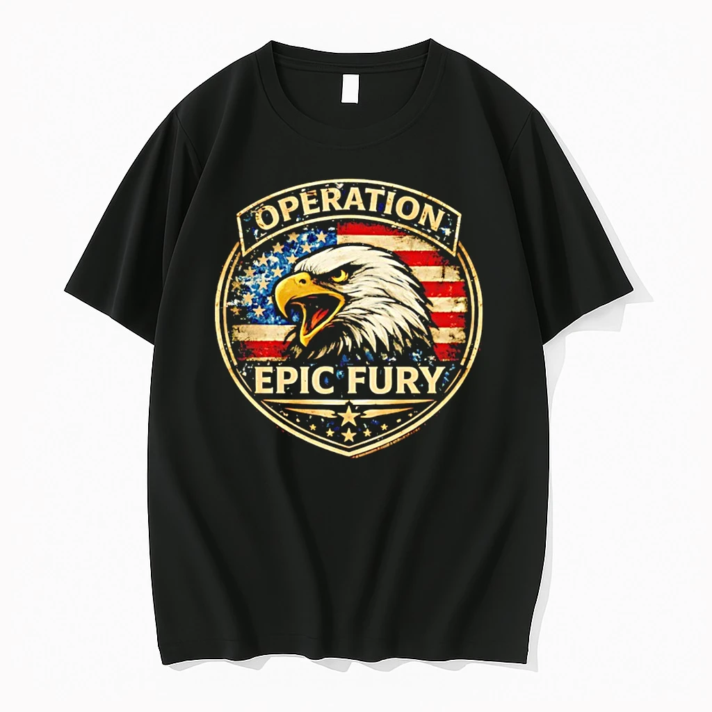 Operation Epic Fury Usa Patriotic Retro Shirts