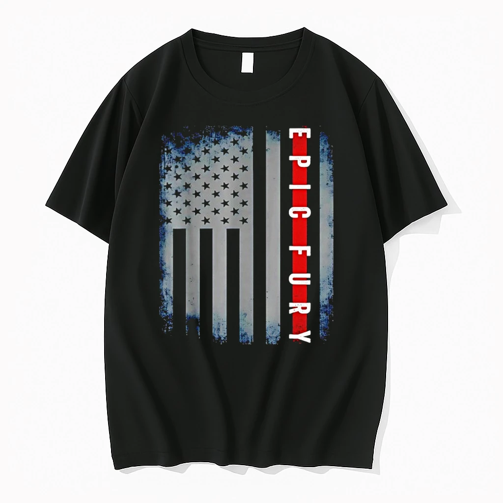 Operation Epic Fury Est 2026 American Flag Shirts