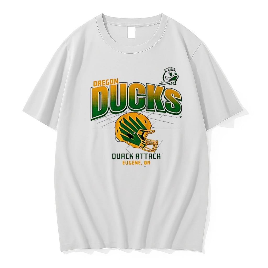 Oregon Ducks Quack Attack Eugene Or Mascot Helmet Shirts
