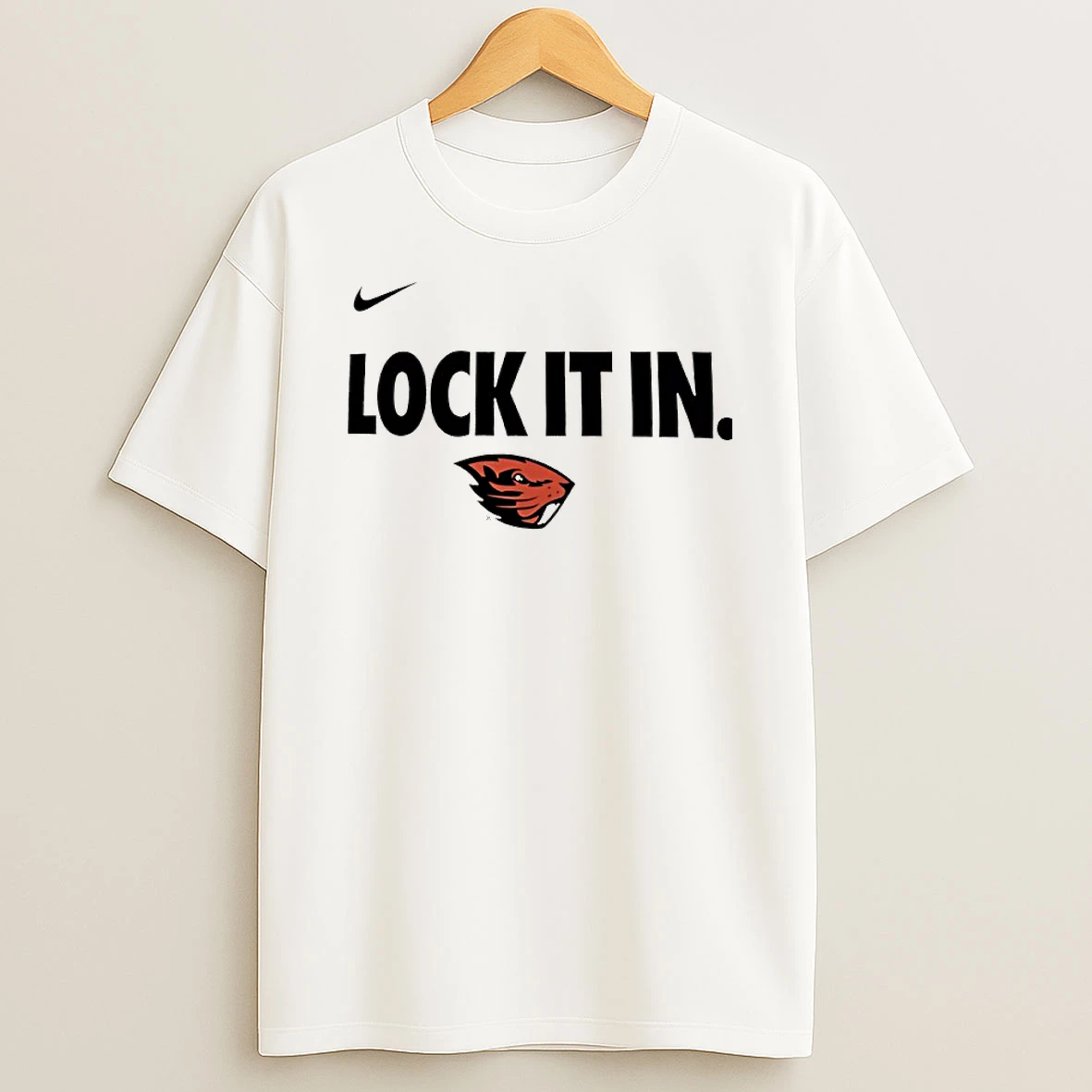 Oregon State Beavers Lock It In 2026 On Court Bench Shirts