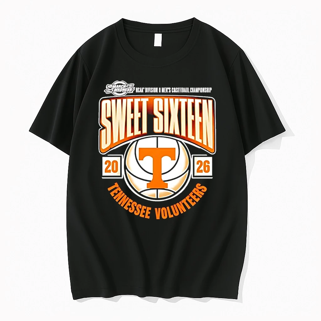 Pcjd1gku Tennessee Volunteers 2026 Ncaa Mens Basketball Tournament March Madness Sweet 16 Shirts