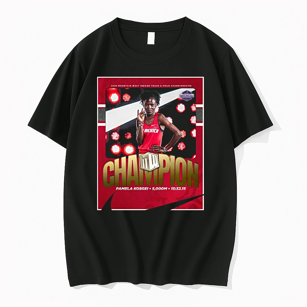 Pamela Kosgei 5000m Title 2026 Mountain West Indoor Track Field Championships Shirts