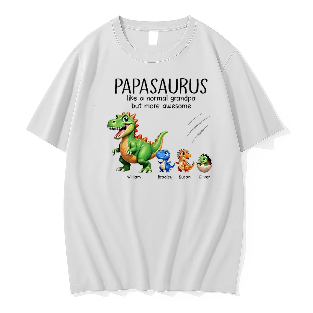 Papasaurus Like A Normal Grandpa William Bradley Susan Oliver Shirts