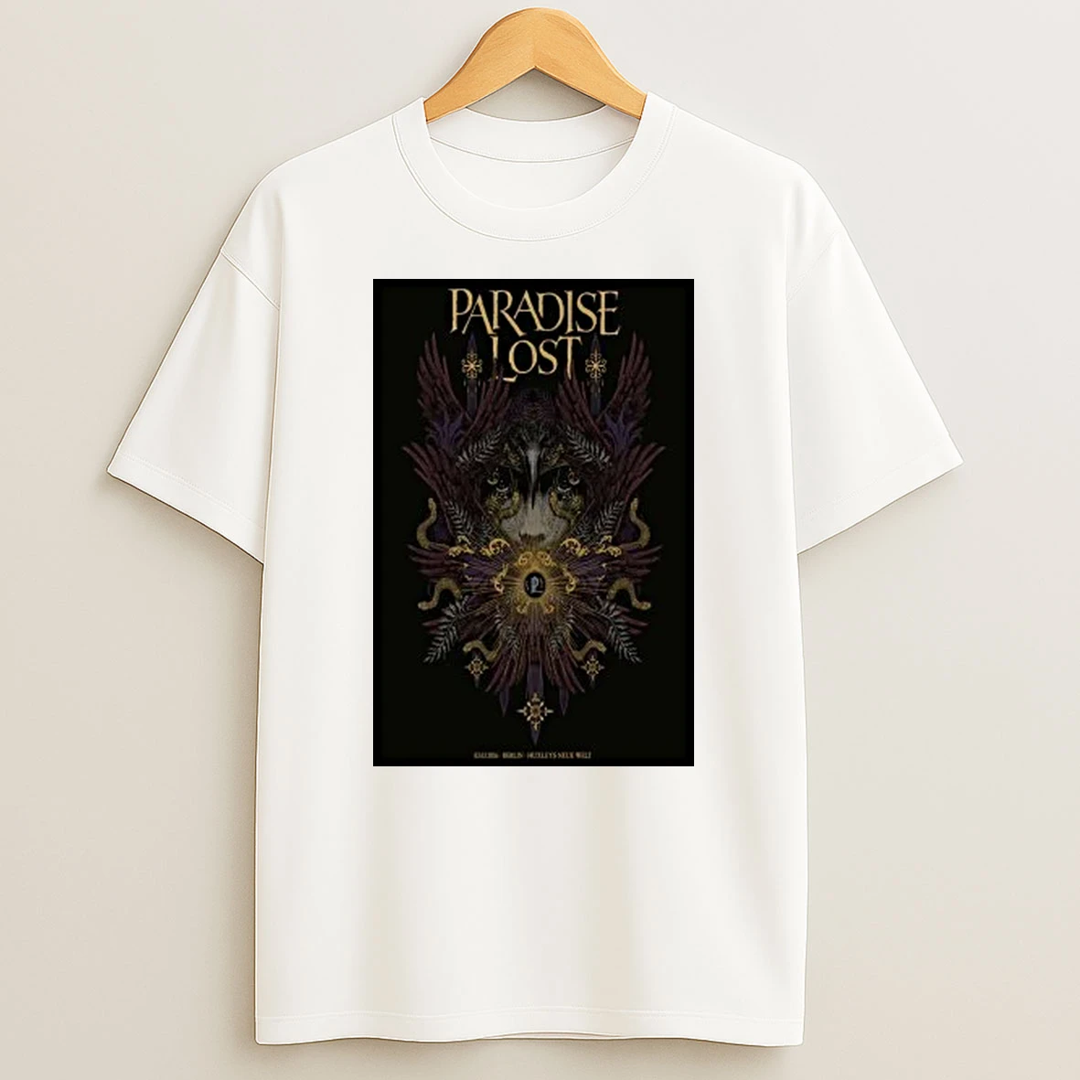 Paradise Lost March 03 2026 Berlin Huxleys Neue Welt Shirts