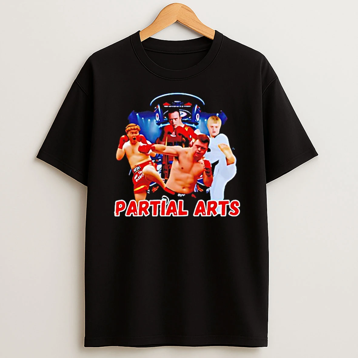 Partial Arts Down Meme Shirts