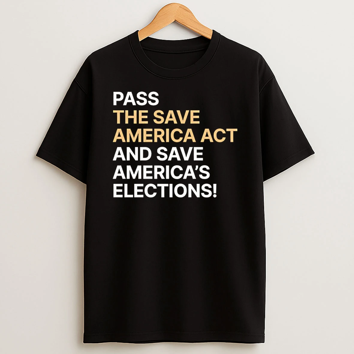 Pass The Save America Act And Save Americas Elections Shirts