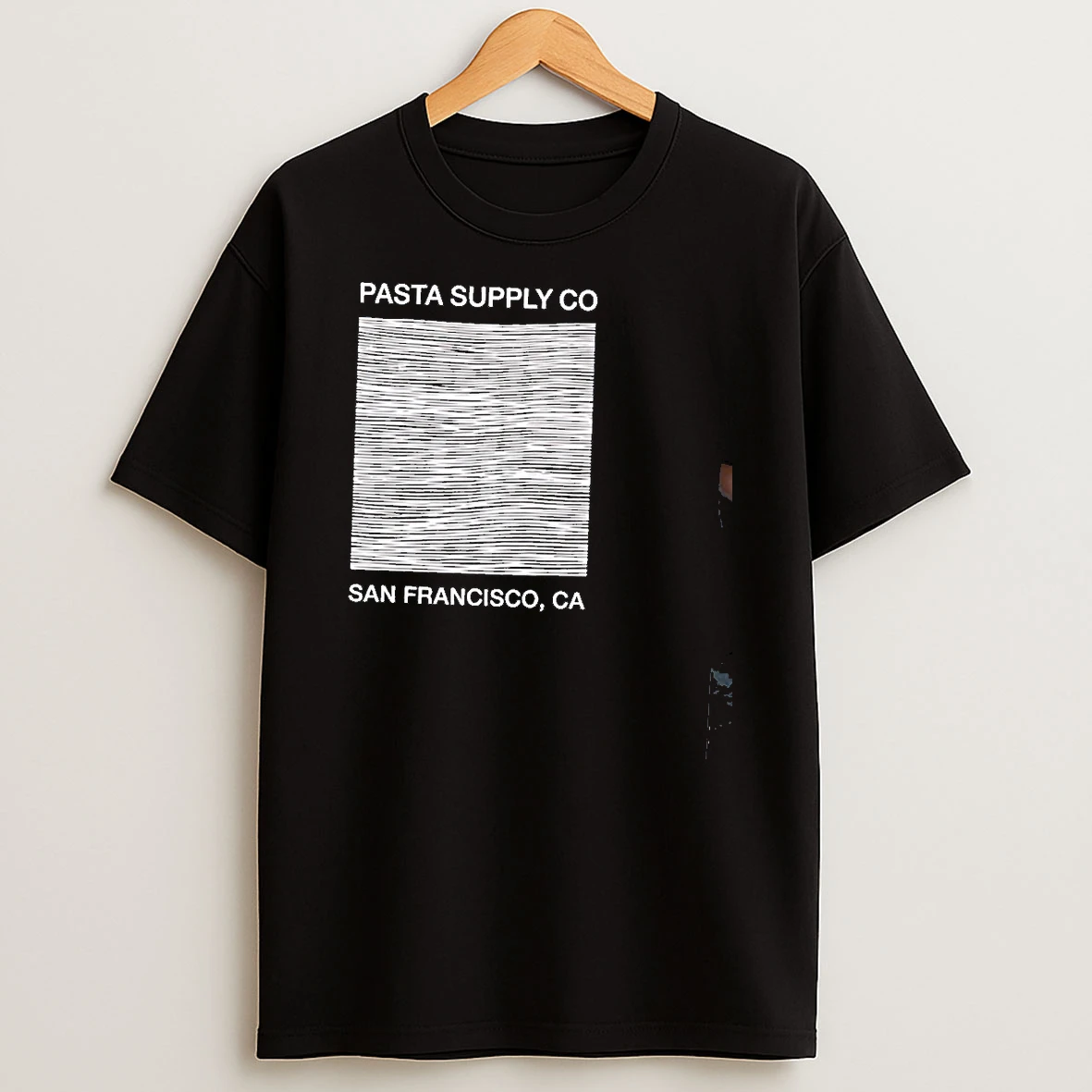 Pasta Supply Co San Francisco Unknown Pleasures Shirts