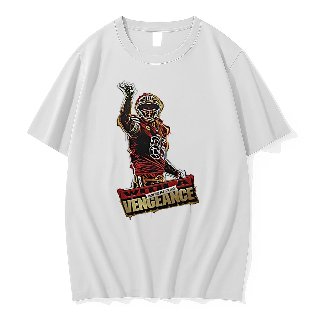 Patrick Mahomes Kansas City Chiefs With A Motherfucking Vengeance Retro Shirts