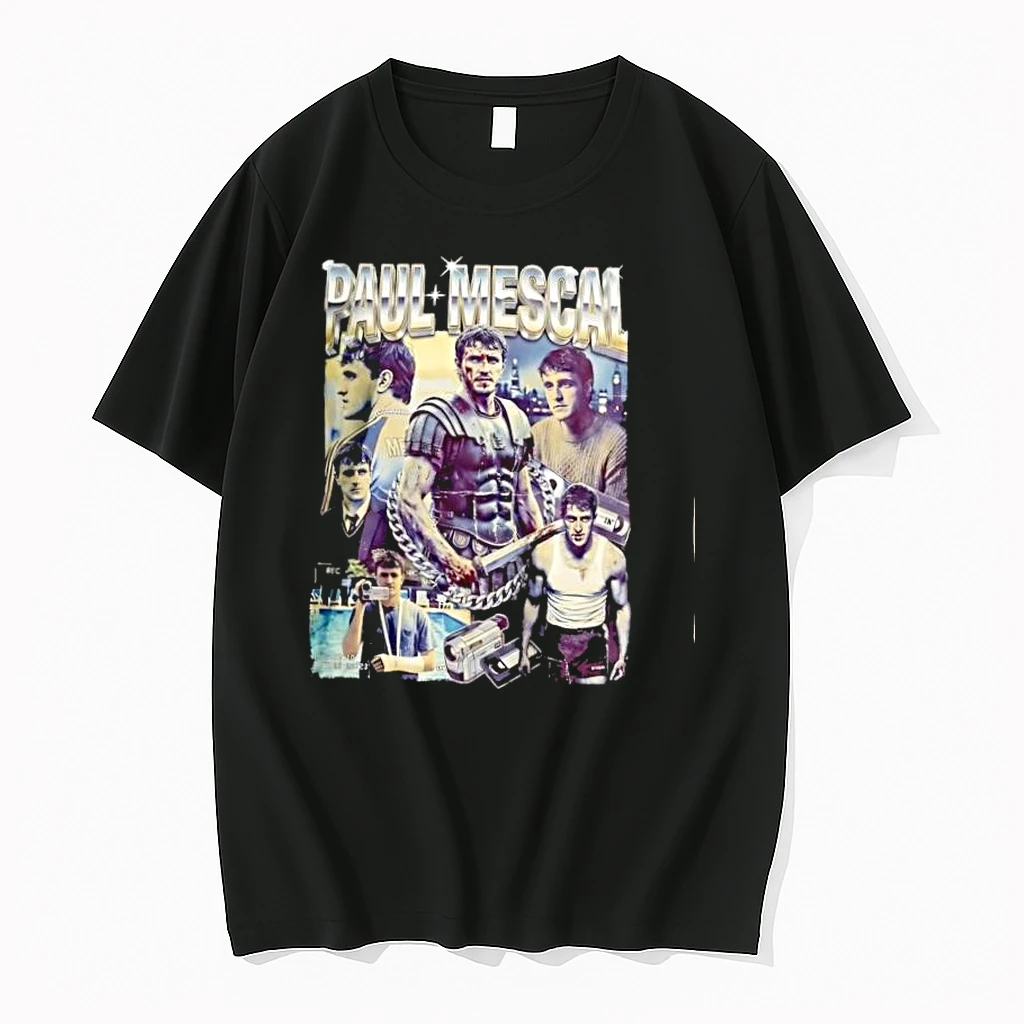 Paul Mescal Gladiator Aftersun Actor Film Shirts