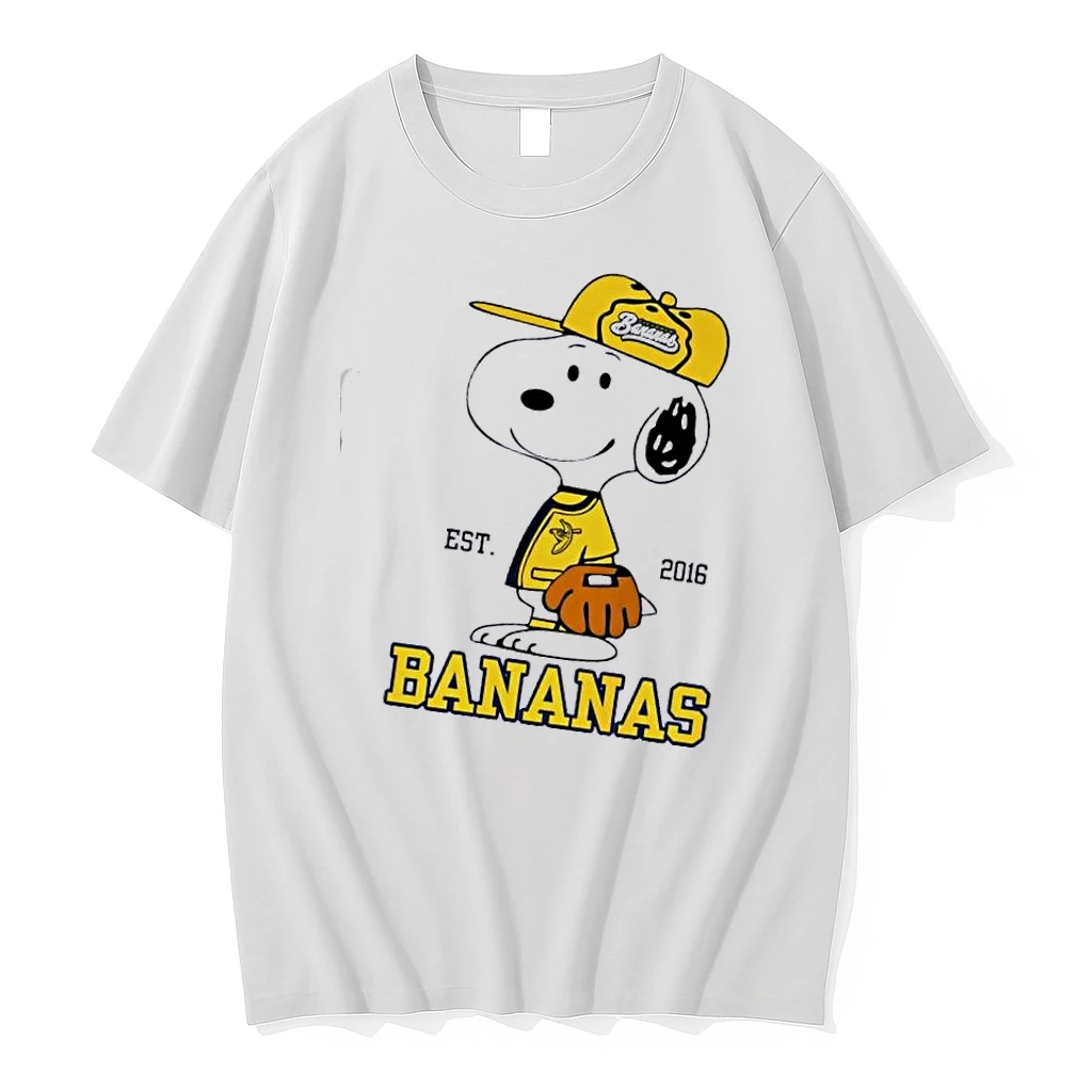 Peanuts Snoopy X Savannah Bananas Est 2016 Shirts
