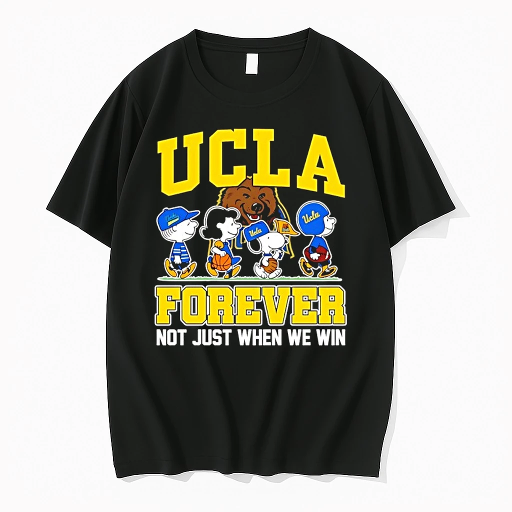 Peanuts Characters Ucla Bruins Forever Not Just When We Win Shirts