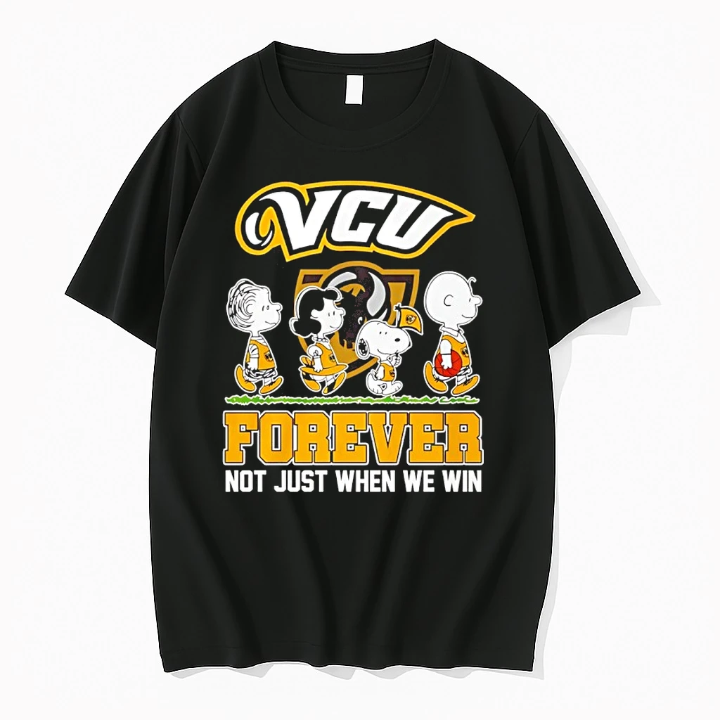 Peanuts Characters Vcu Rams Forever Not Just When We Win Shirts