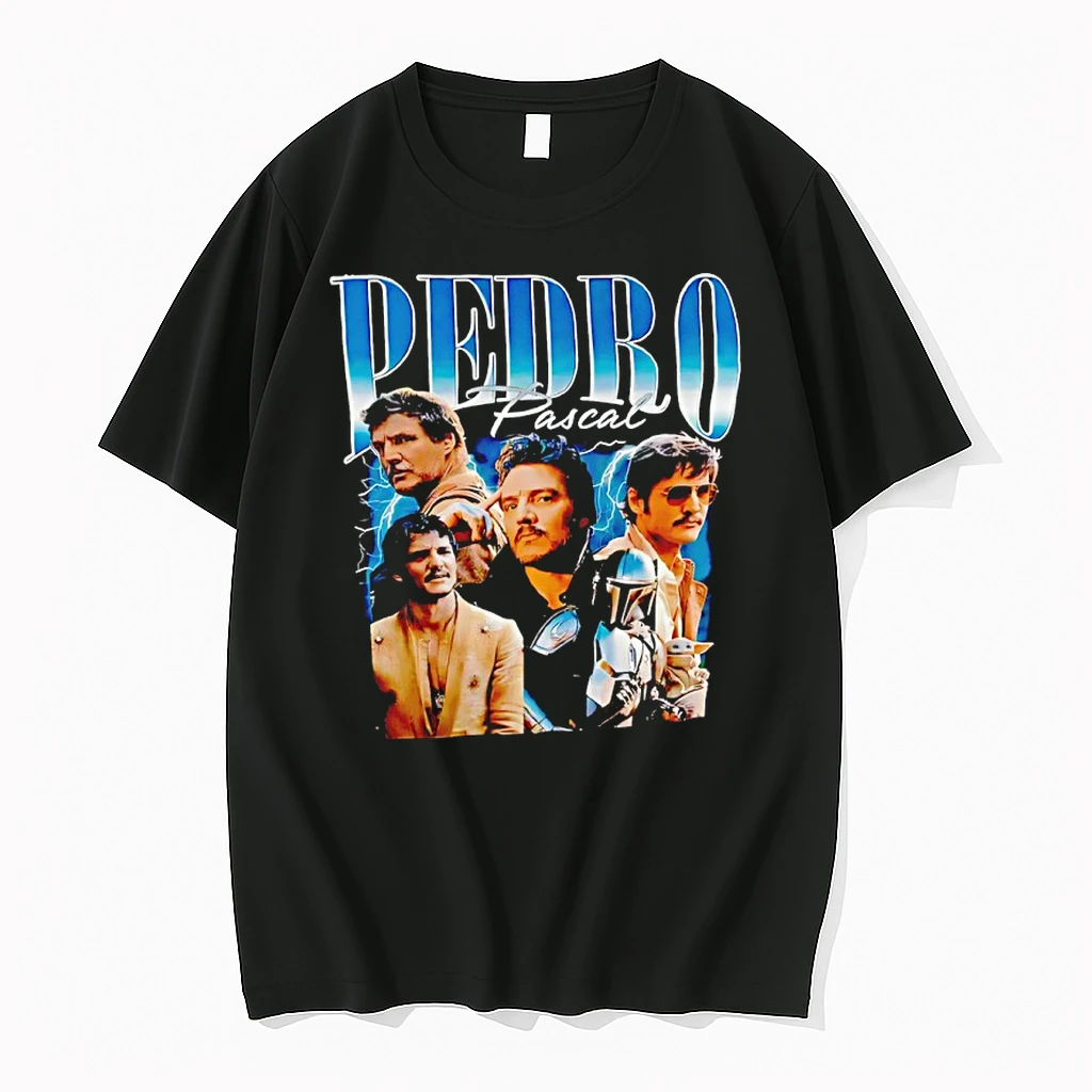 Pedro Pascal Picture Collage Vintage Shirts