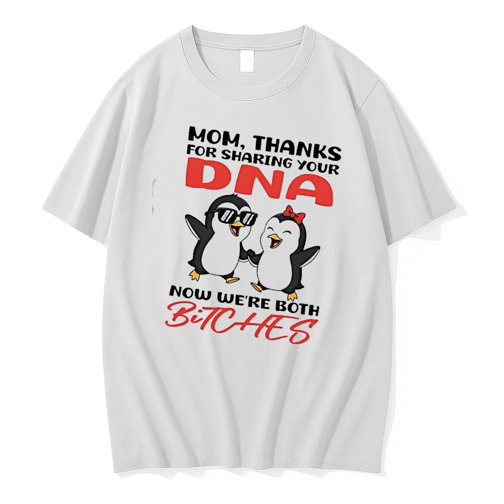 Penguins Mom Thanks For Sharing Your Dna Now Were Both Bitches Shirts