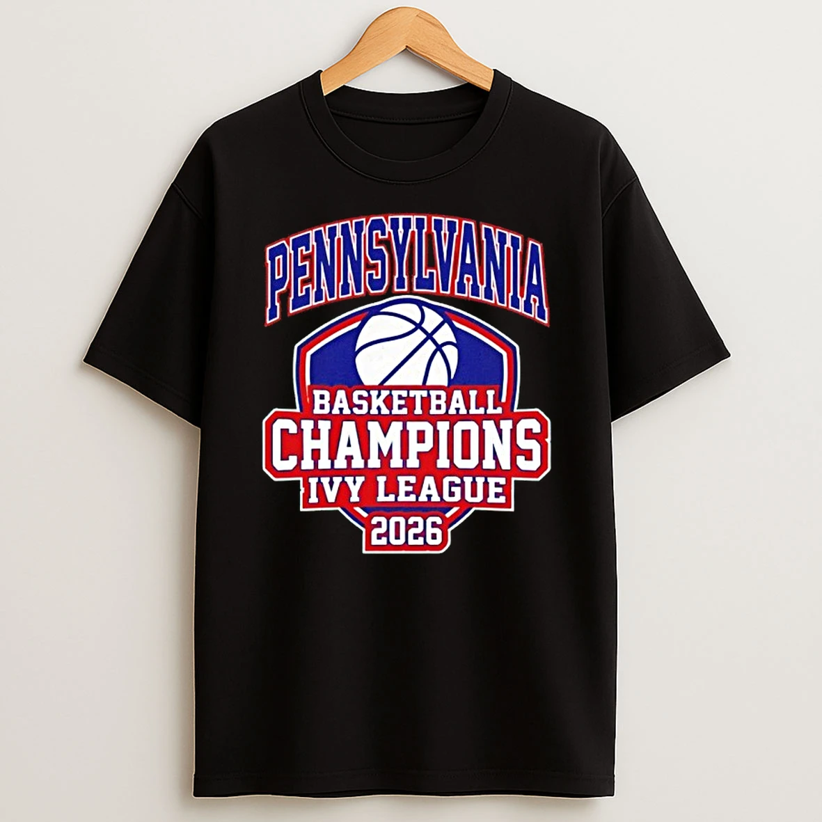Penn Quakers Victory Basketball Champions Ivy League 2026 Shirts
