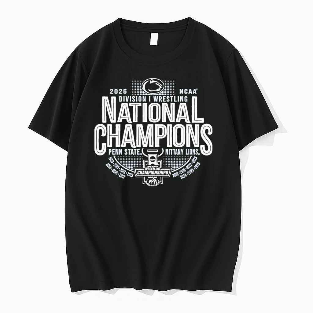 Penn State 2026 14x Wrestling National Champs Dynasty Shirts