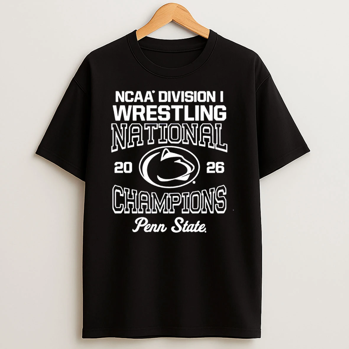 Penn State 2026 Ncaa Wrestling National Champions Shirts