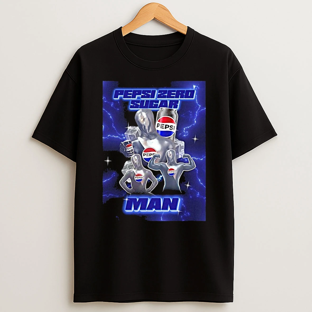 Pepsi Zero Sugar Man Funny Shirts