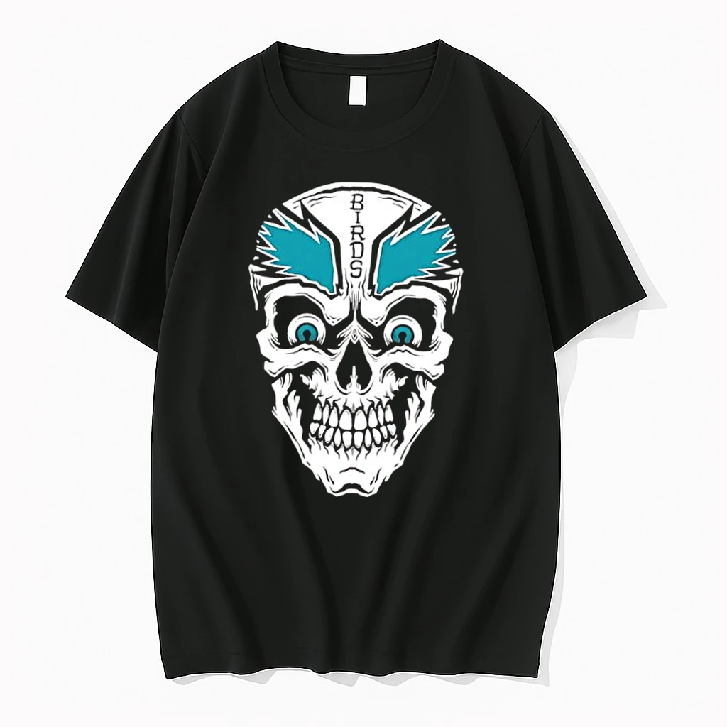 Philadelphia Eagles Birds Skull Wings Graphic Design Shirts