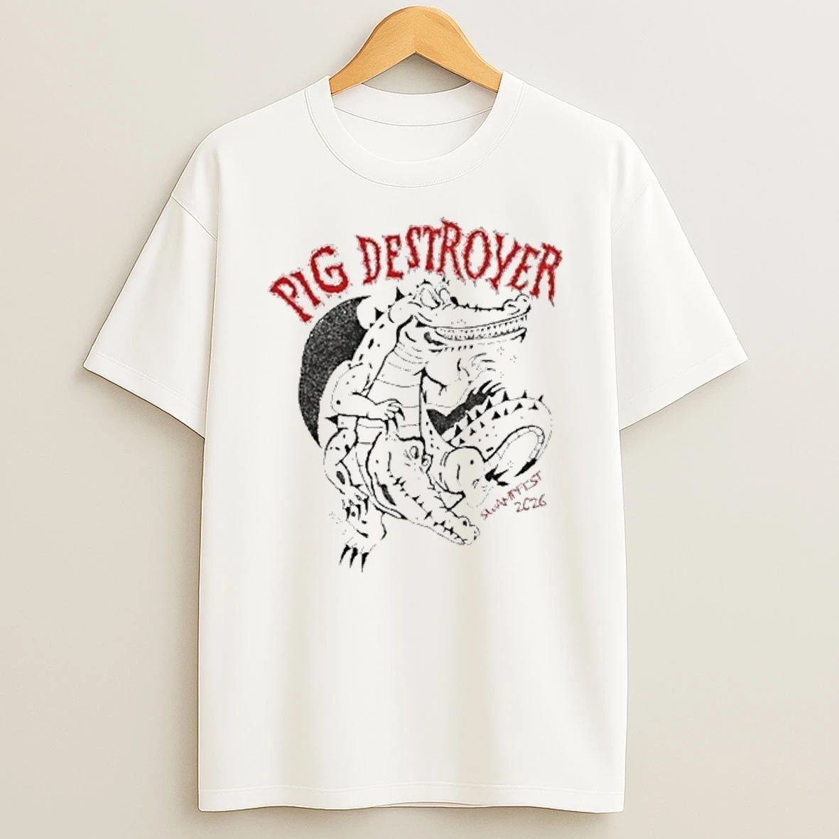 Pig Destroyer X Swampfest Tour 2026 Shirts
